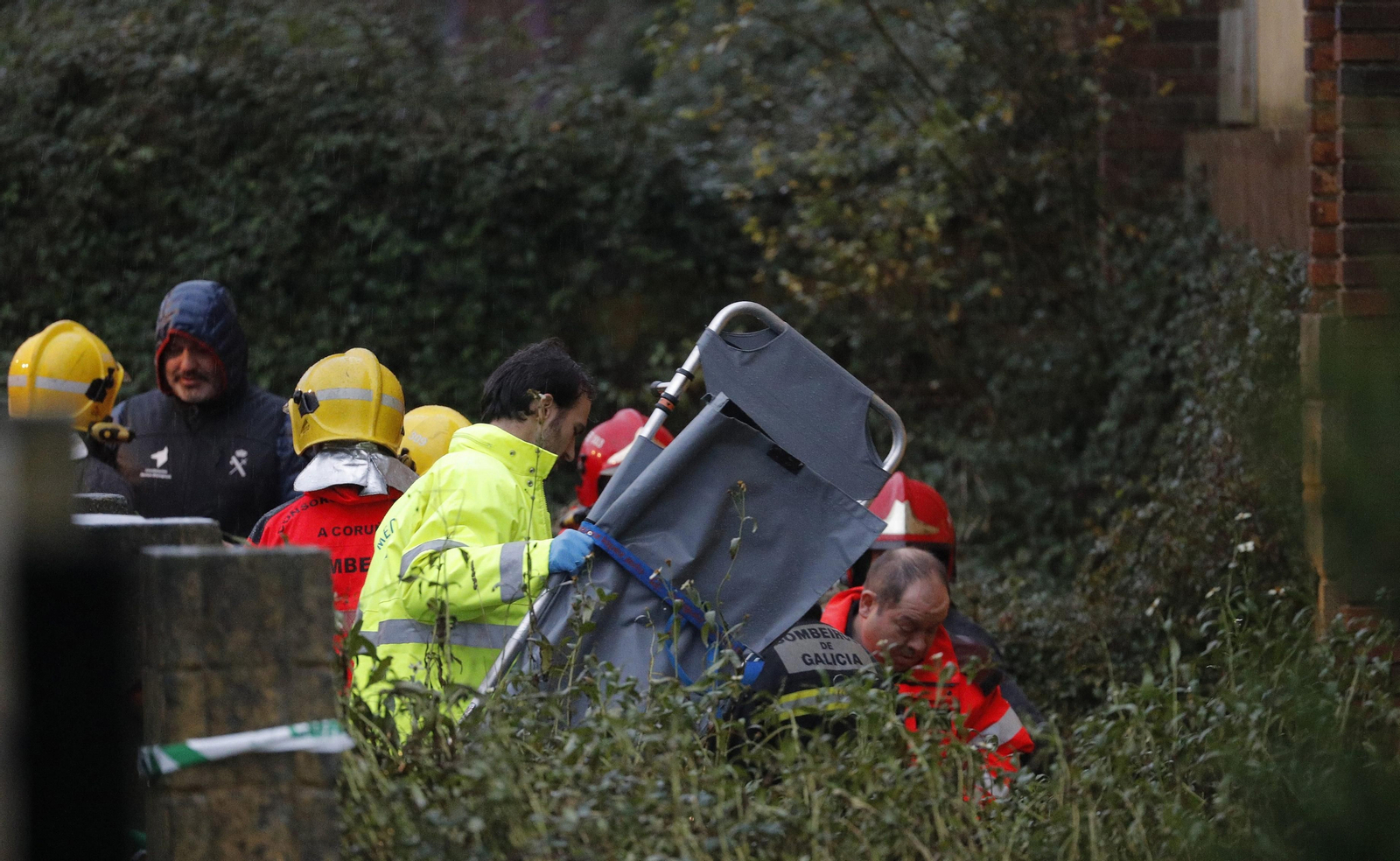 La búsqueda de Diana Quer en Rianxo, en imágenes