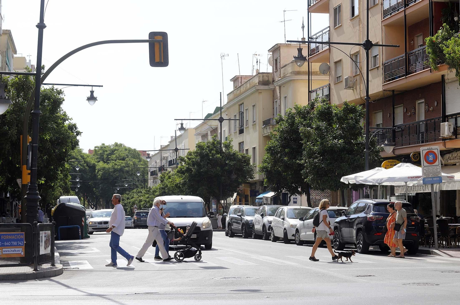 Un paseo en imágenes por la Plaza del Antiguo Estadio y sus alrededores
