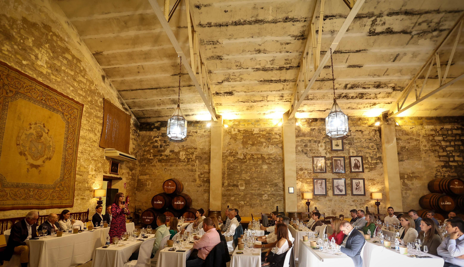 Cata de vinos de Álvaro Domecq en Jerez