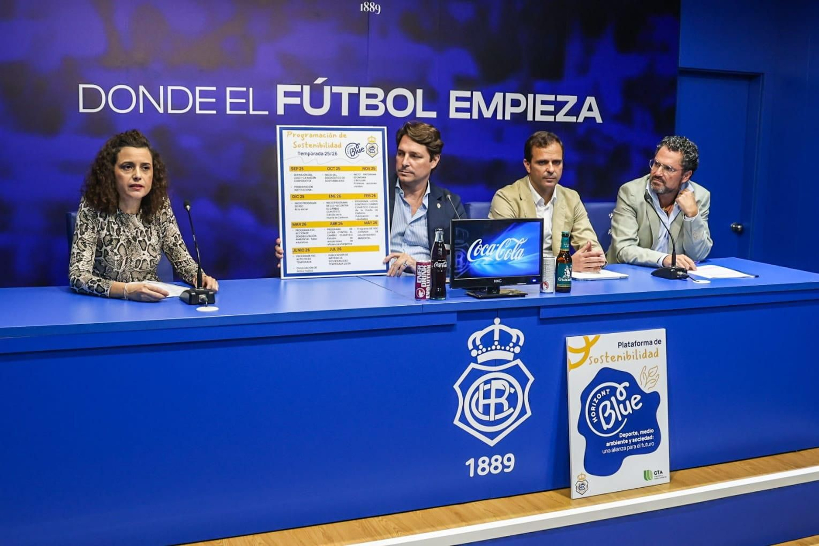 Presentación de Horizont Blue en el Nuevo Colombino.