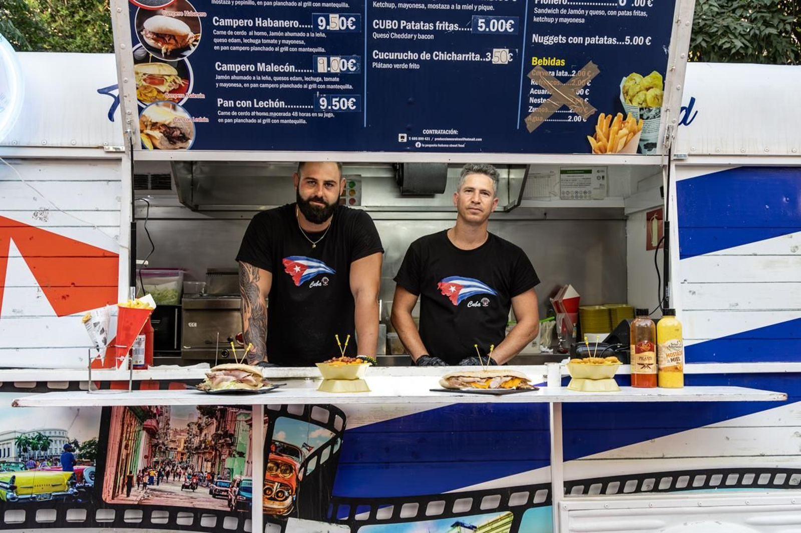 El Festival Mundial de Foodtrucks, en el Paseo de las Bicicletas, en imágenes