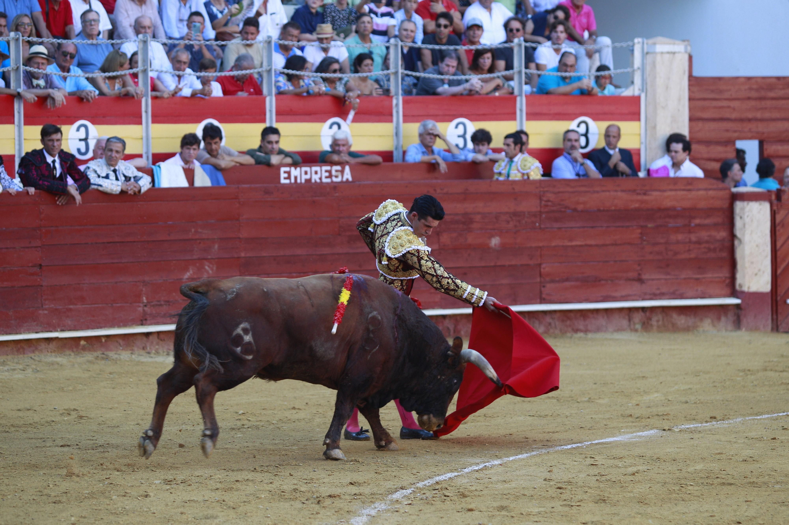 Triunfo del diestro Emilio de Justo en la Corrida de Toros de la Feria de Almería 2023