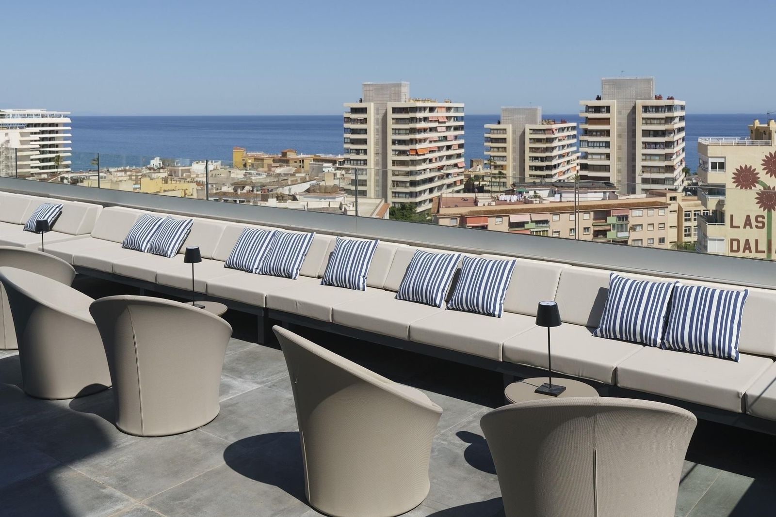 El nuevo rooftop del hotel Alua Soul Costa Málaga.