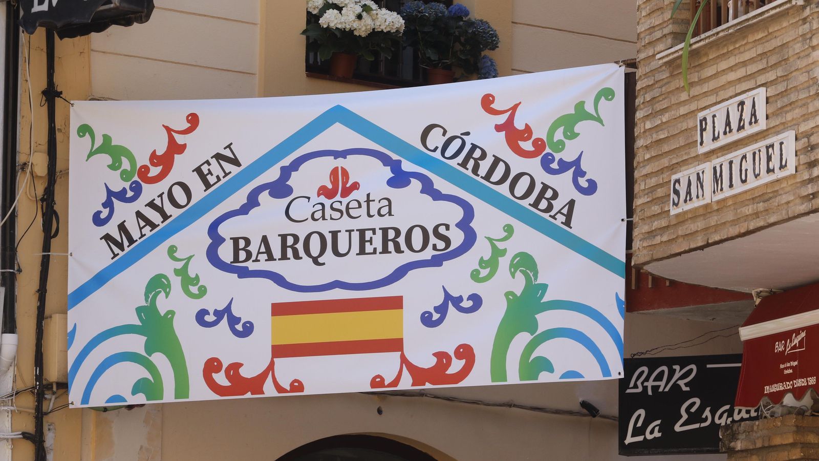 La 'Caseta Barqueros', en el centro de Córdoba.