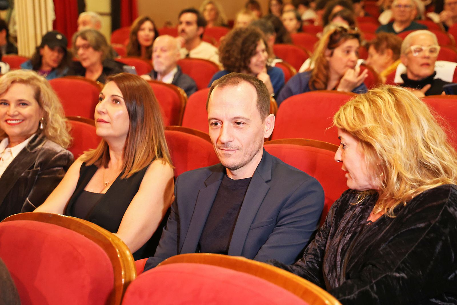 Imágenes de la entrega del Premio Luz del Festival de Cine Iberoamericano a Rubén Cortada