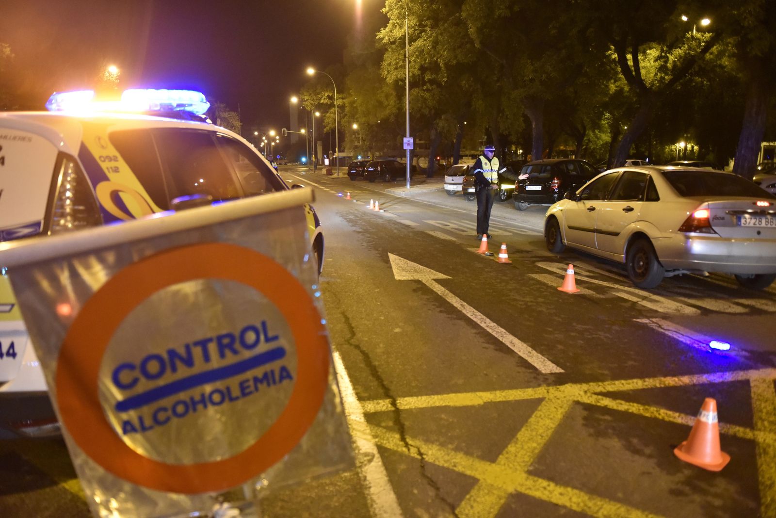 Dispositivo policial contra la movida