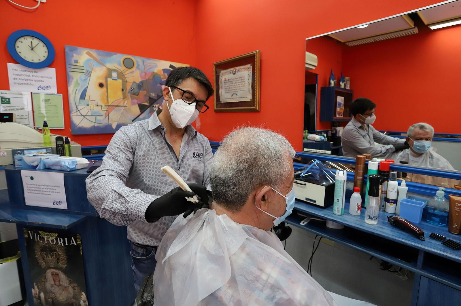 Las imágenes más destacadas del primer día de la fase cero