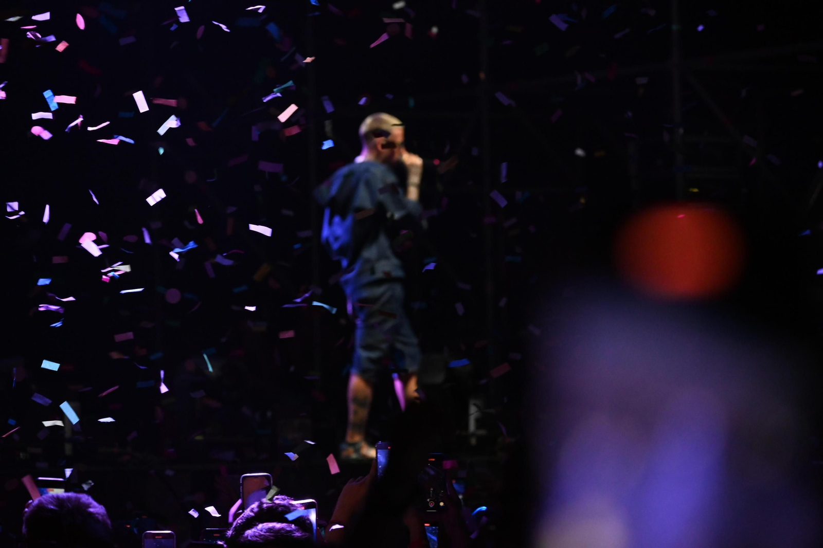 Las imágenes del concierto de Maikel Delacalle en las Fiestas Colombinas de Huelva