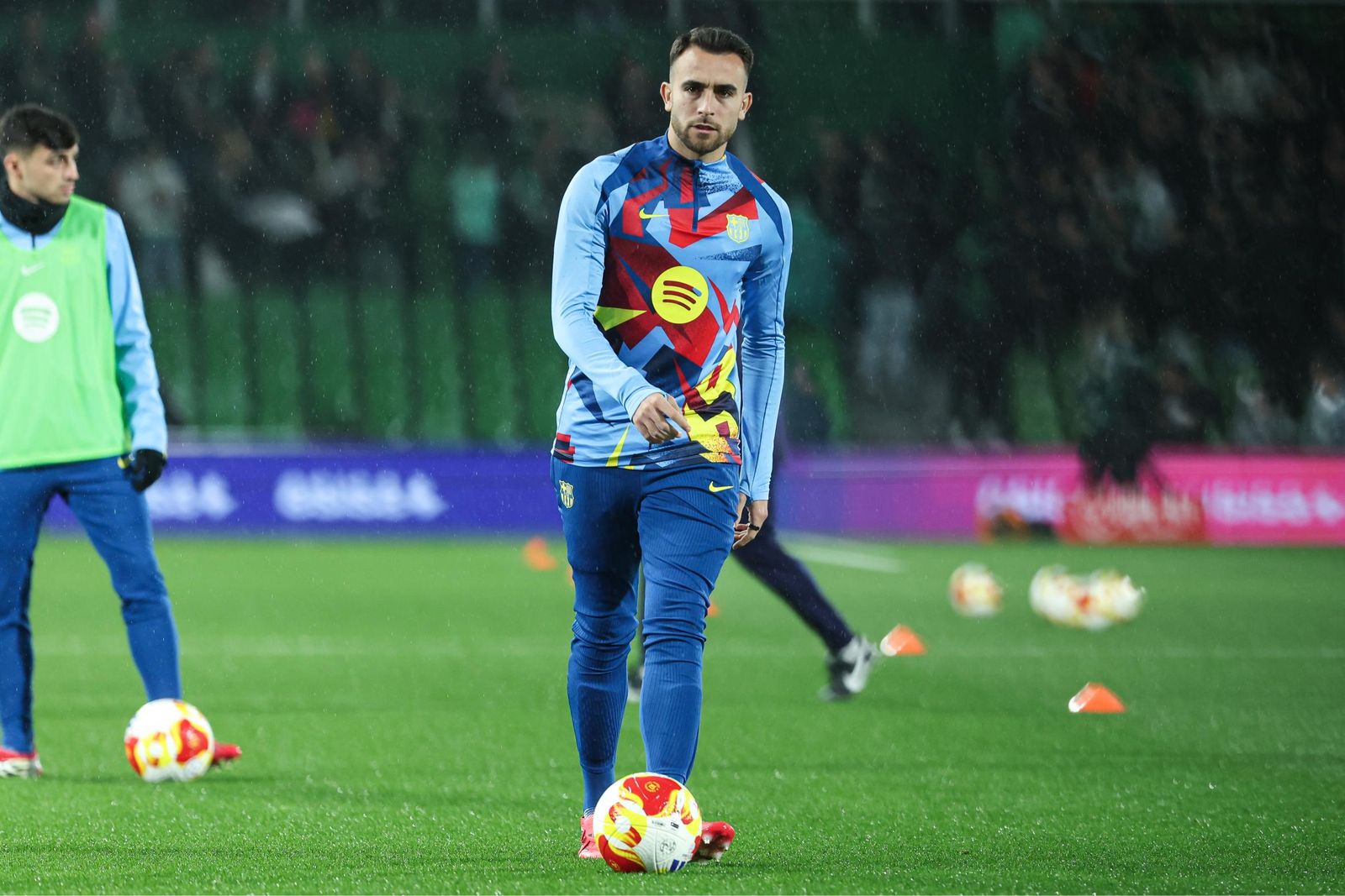 Las fotos del Racing-Barcelona de Copa