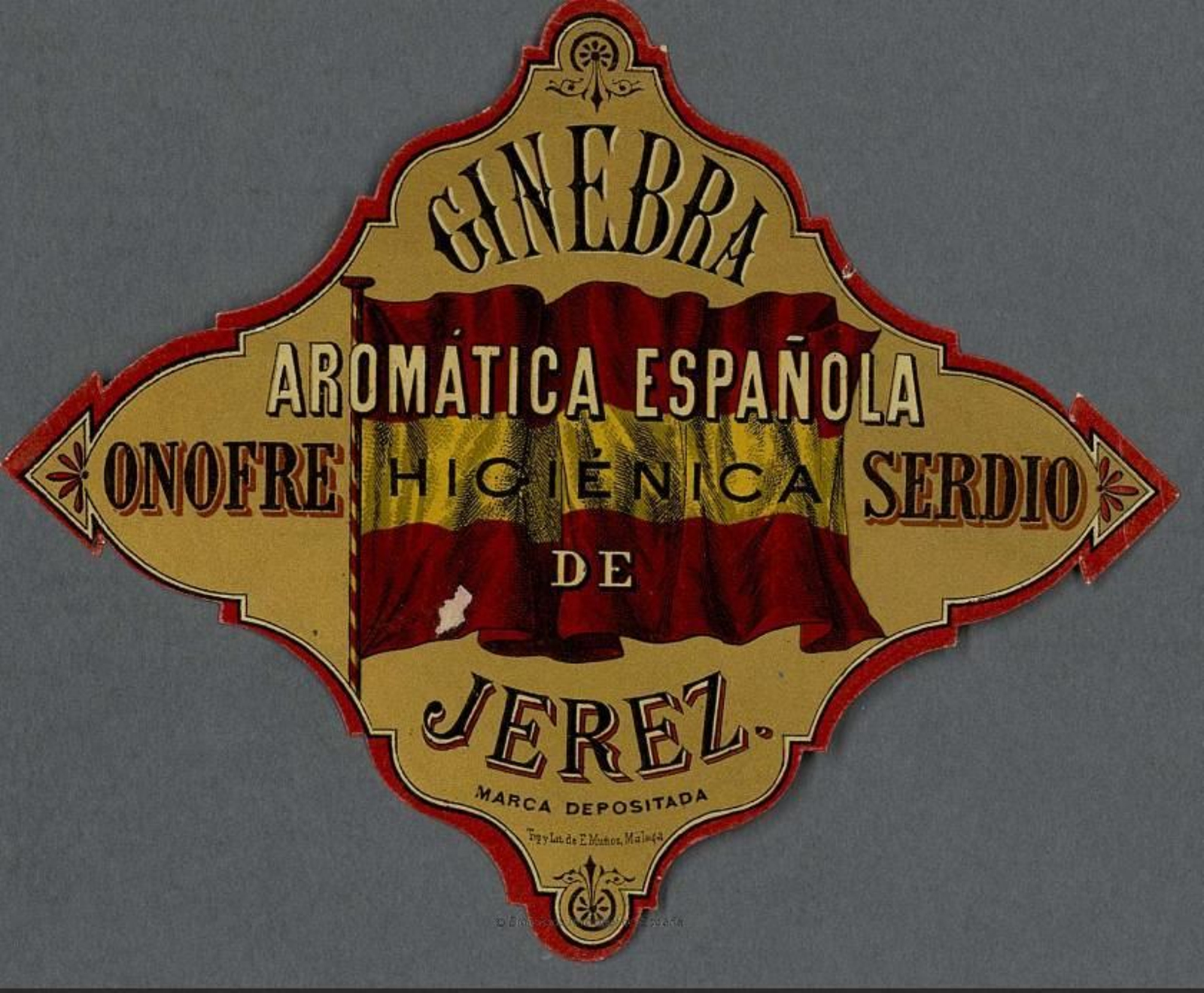 Ginebra elaborada por Onofre de Serdio.