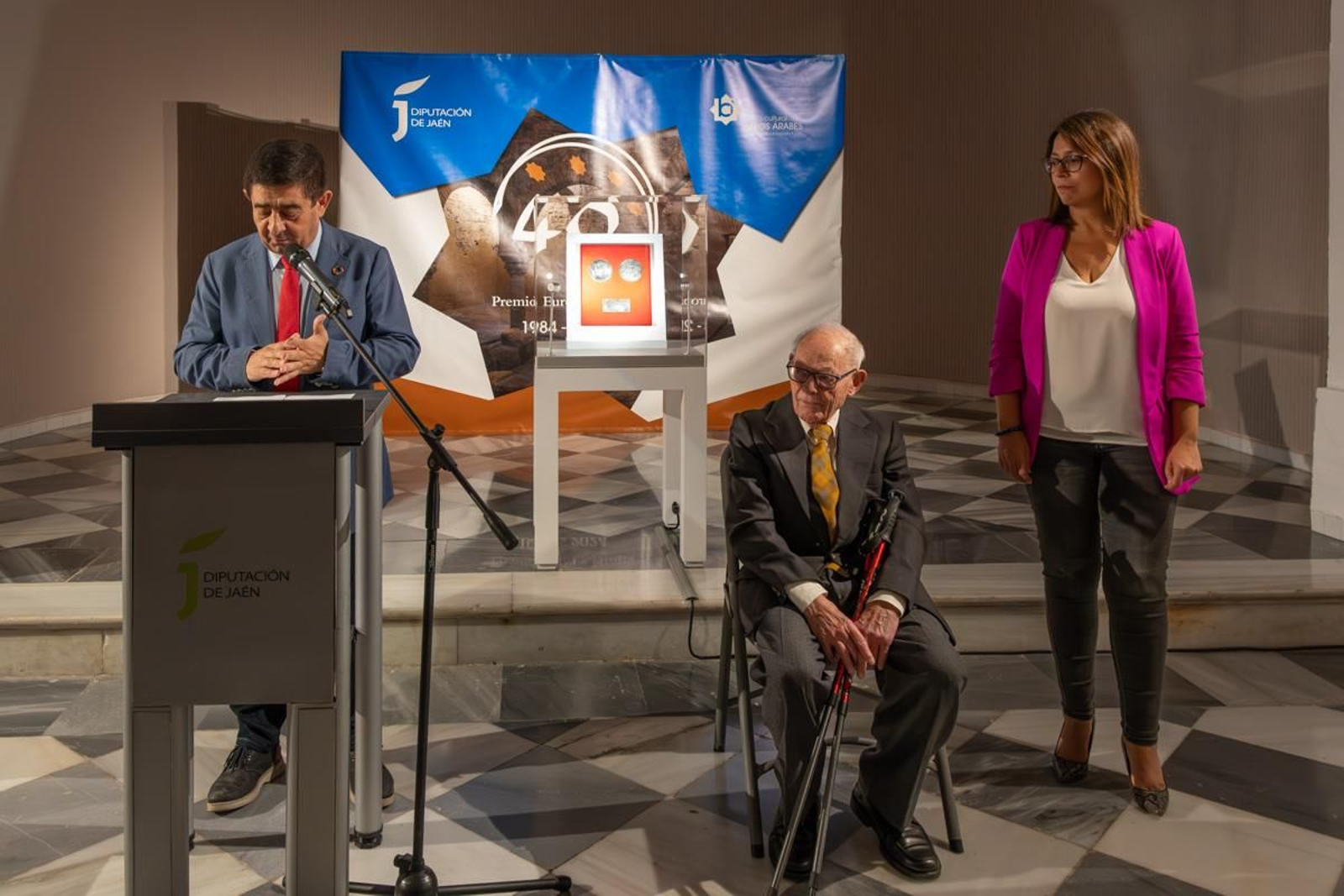 Inauguración la muestra "Los Baños Árabes de Jaén: Historia de un descubrimiento y su restauración. 40 años del Premio Europa Nostra"