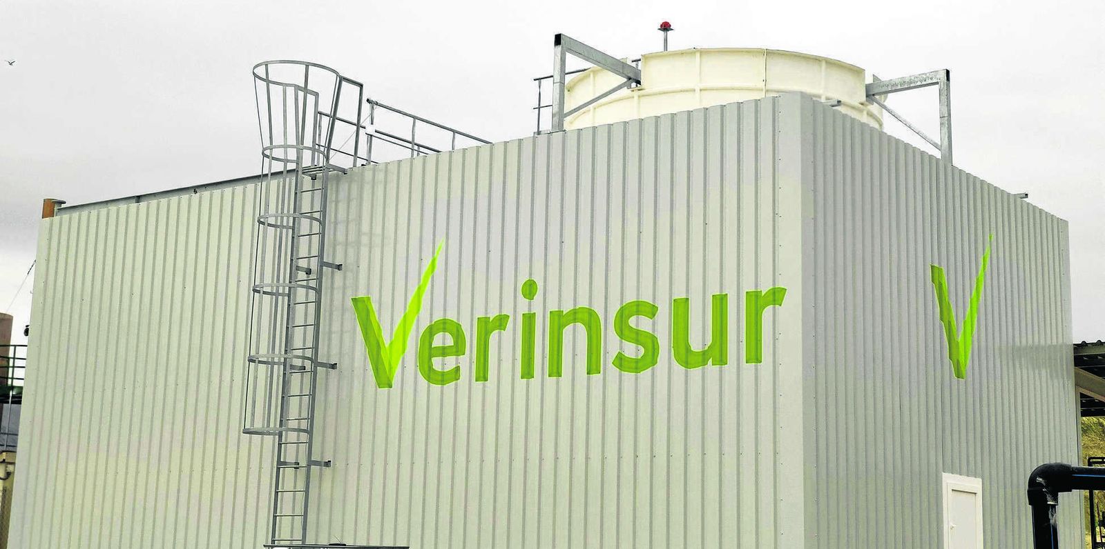 Nueva línea de devolución de agua al medio mediante evaporación. Como dato, la inversión supera el medio millón de Euros.