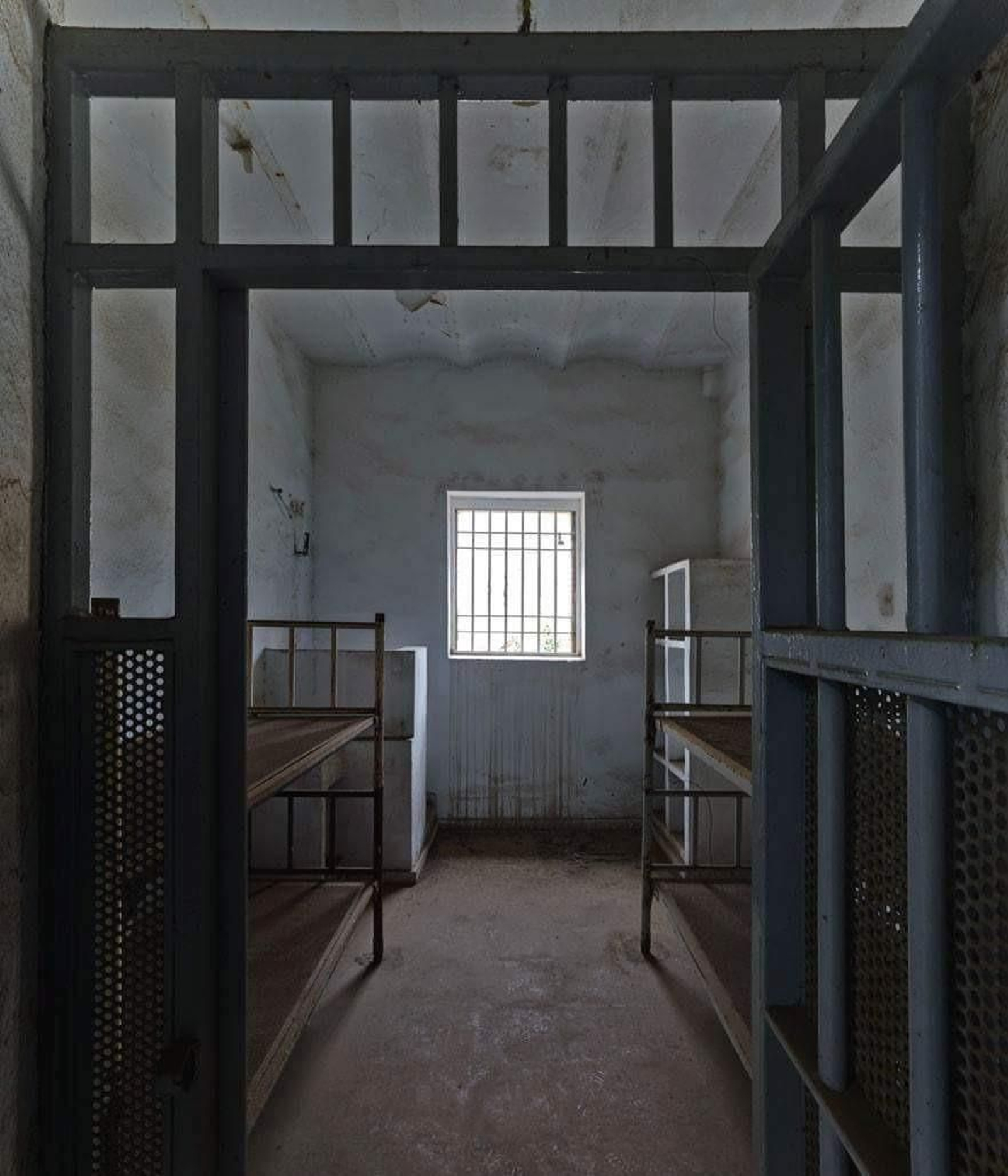 Celdas el día que cerró la cárcel.