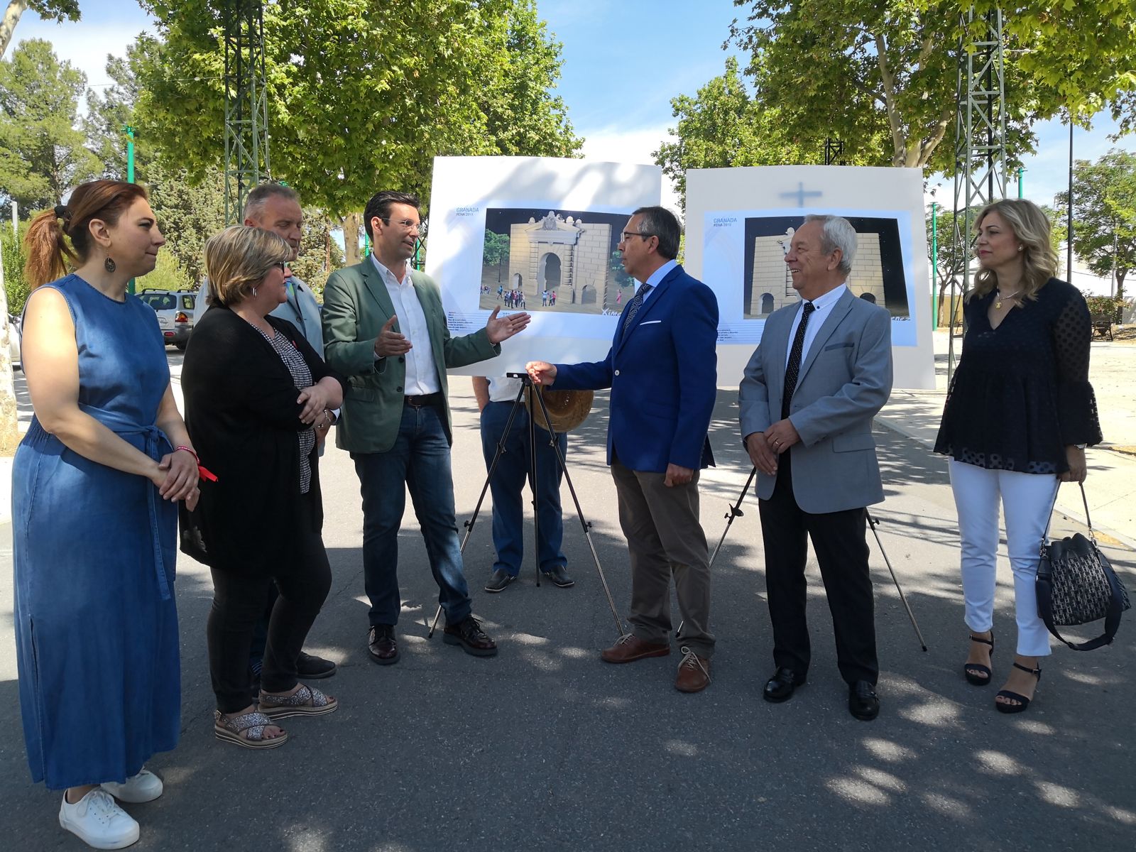 La feria, sin ruidos el lunes de Corpus