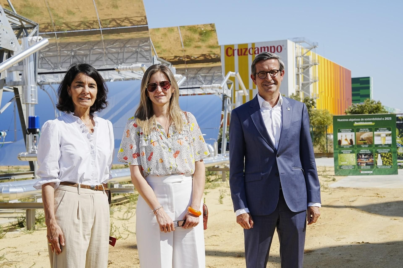 La secretaria de Estado para Energía visita la fábrica de Heineken en Sevilla