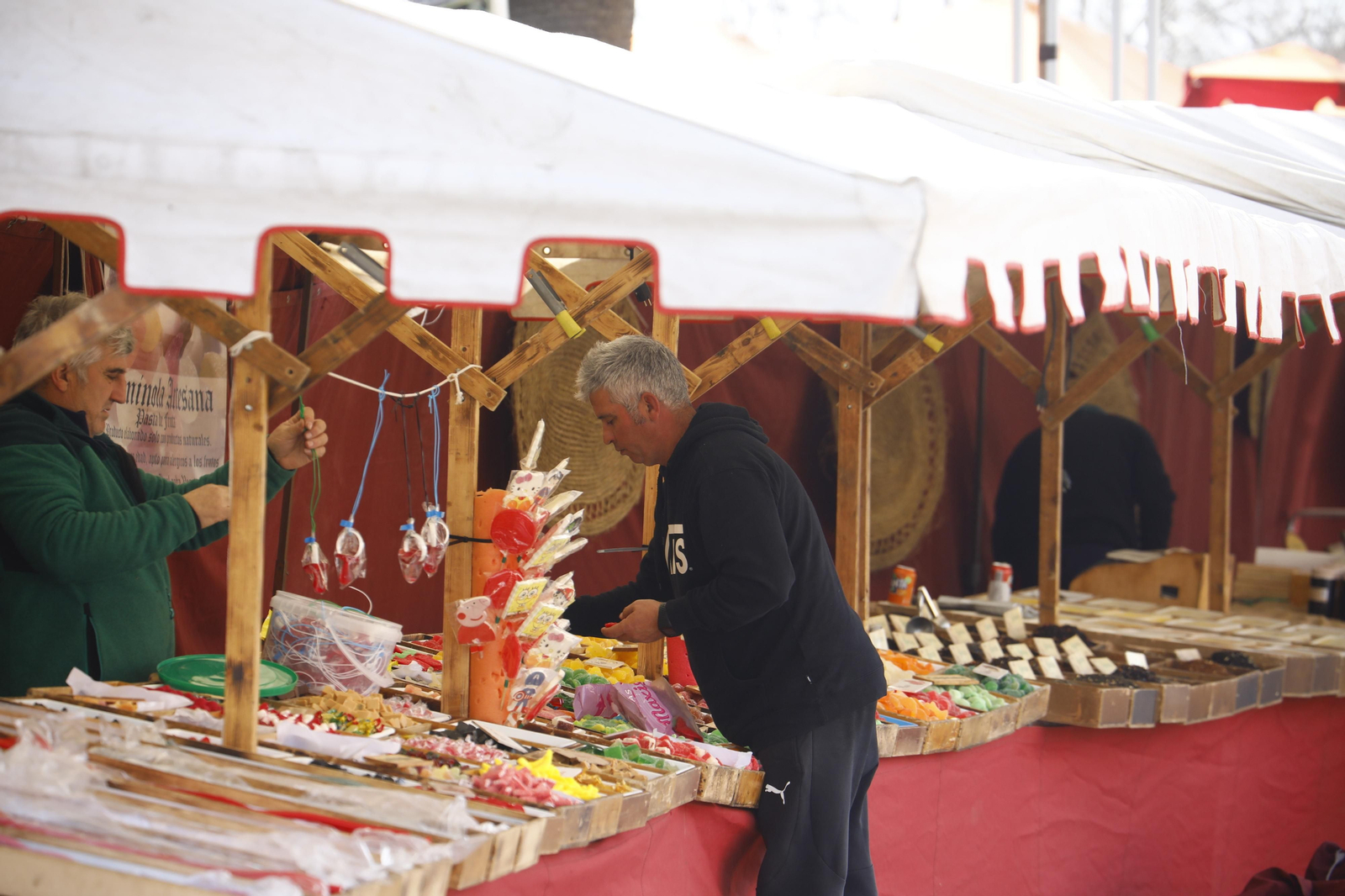 Así son los preparativos del Mercado Renacentista de Córdoba