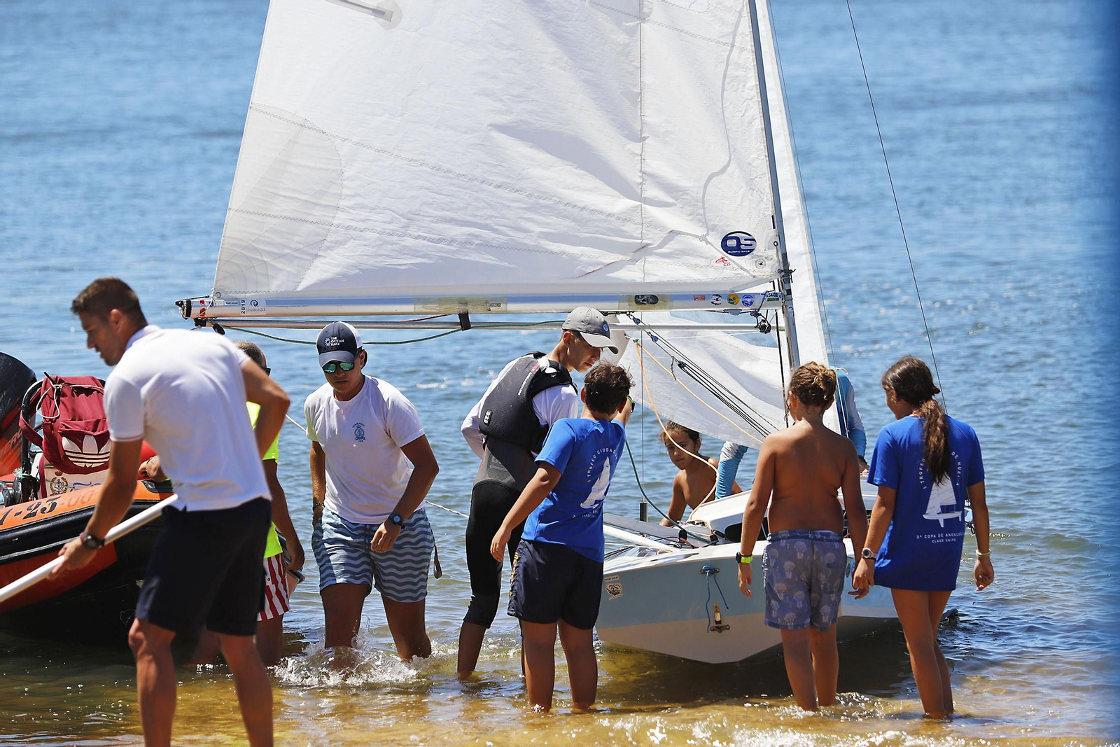Imágenes de la final de la Copa de Andalucía de Snipe en Huelva