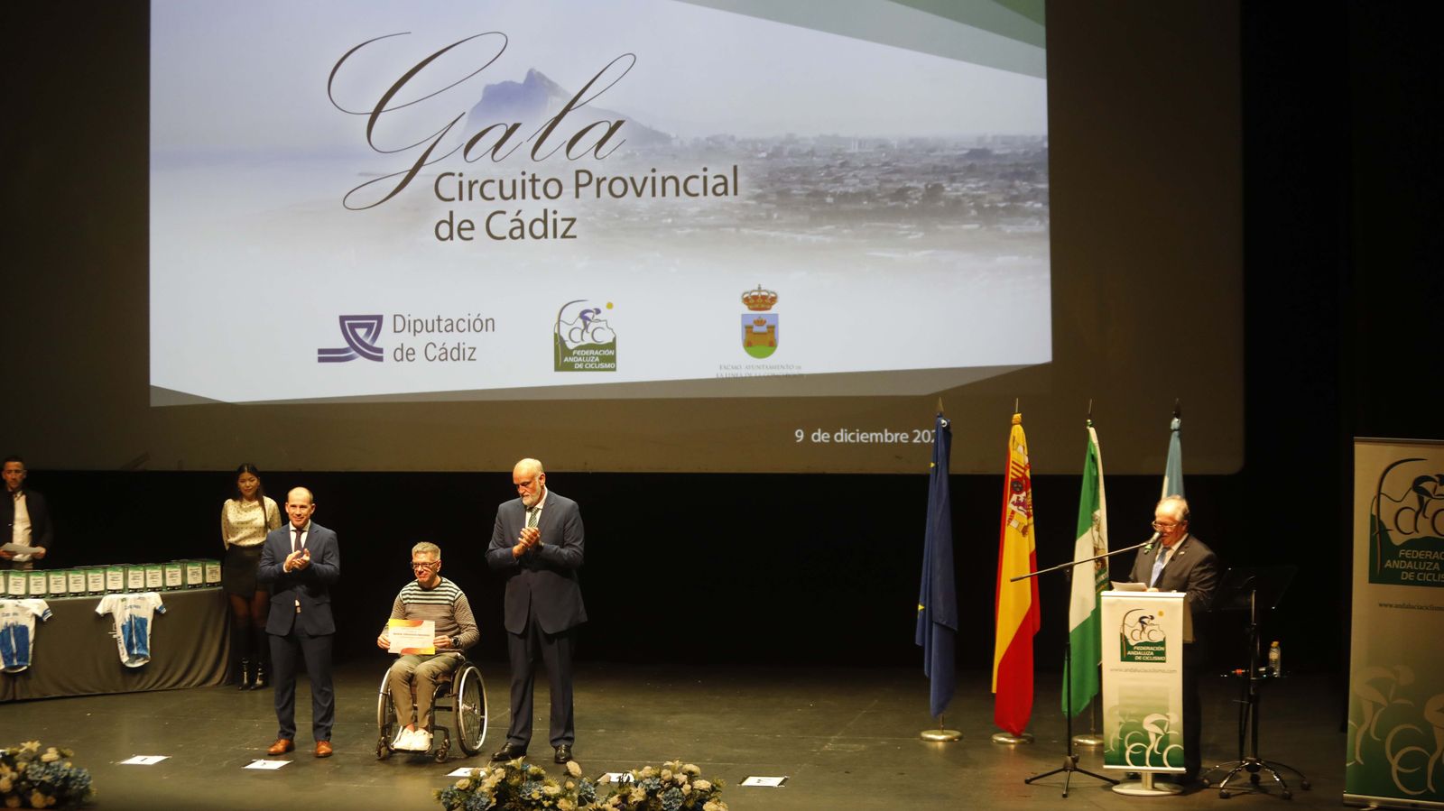 La Gala de la Federación Gaditana de Ciclismo en La Línea, en imágenes