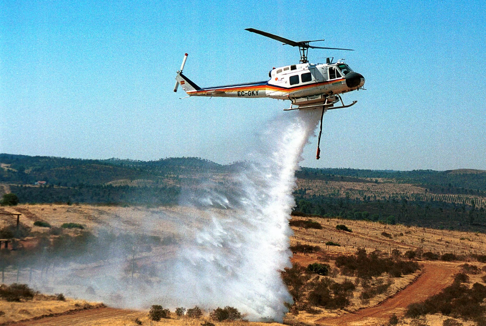 Granada es una de las zonas con mayor riesgo de incendio
