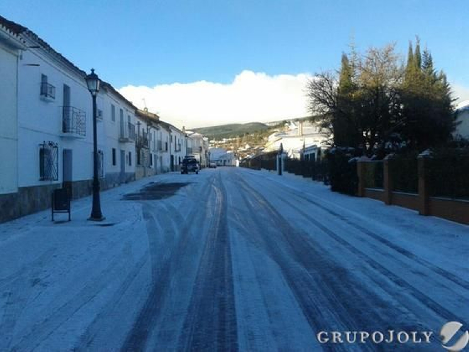 Las imágenes de la nieve en Granada