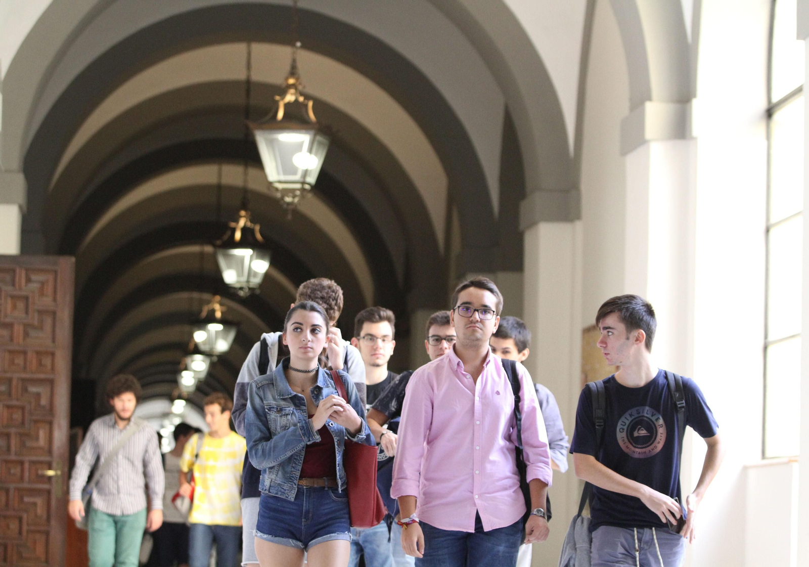 Estudiantes de la Universidad de Sevilla