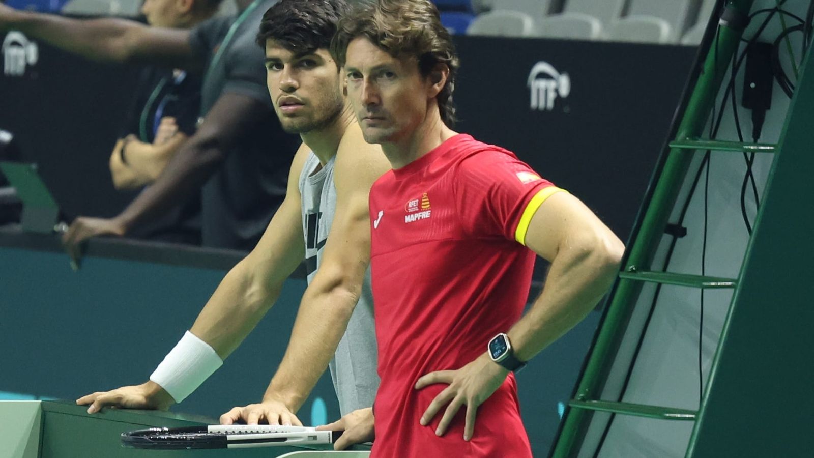 Rafa Nadal-Carlos Alcaraz, ocho juegos a tope con empate antes de la Copa Davis