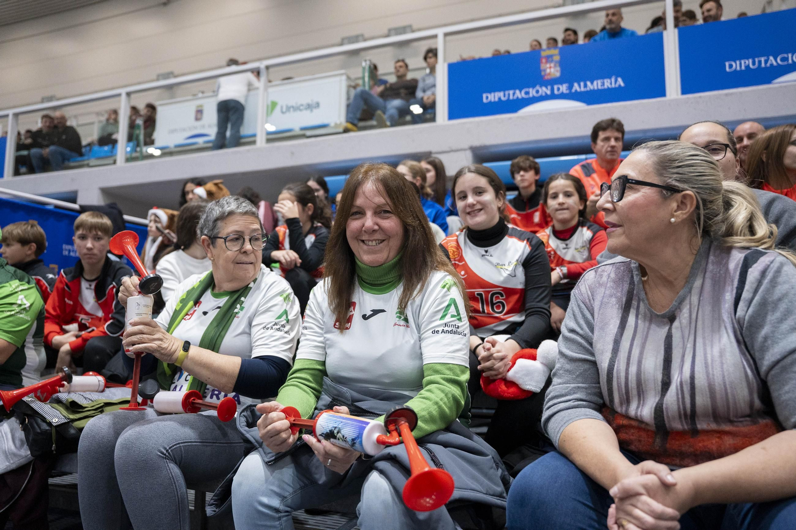 Las imágenes del partido de Superliga entre Unicaja Costa de Almería y Instercap Asisa Tarragona
