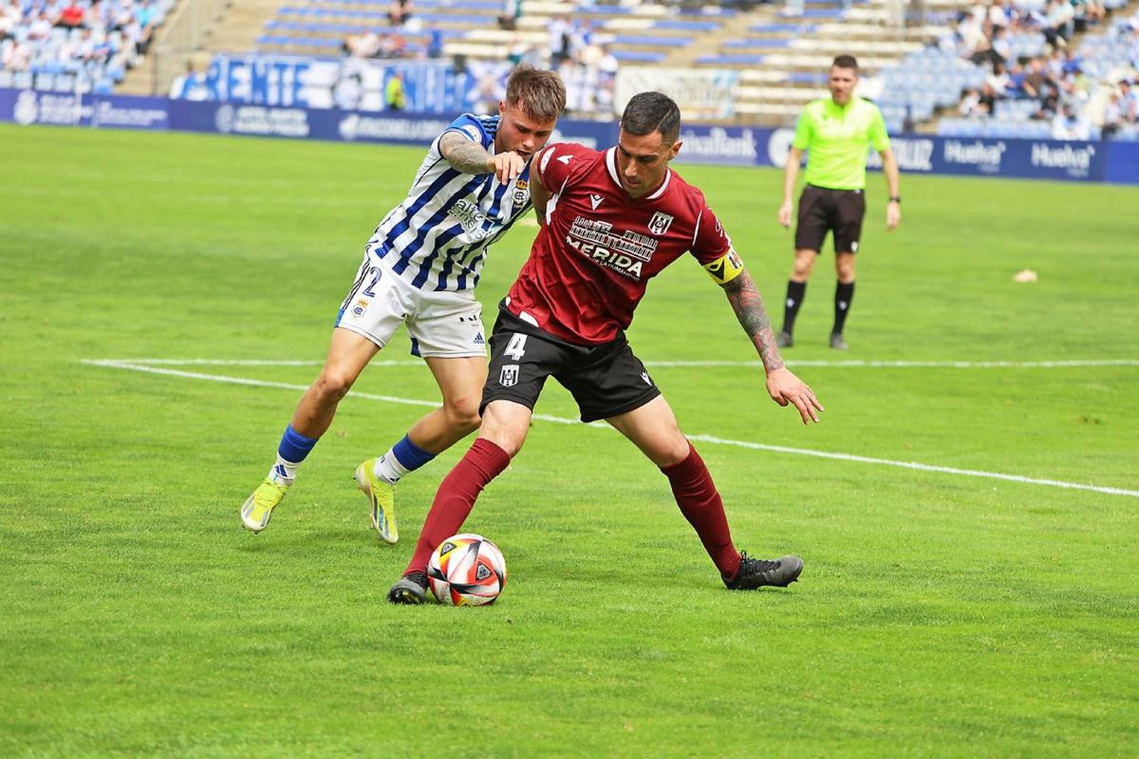 AD Mérida. Consiguió la salvación a falta de dos jornadas para el final de temporada y será rival del Recre una campaña más. Único equipo extremeño en la categoría.