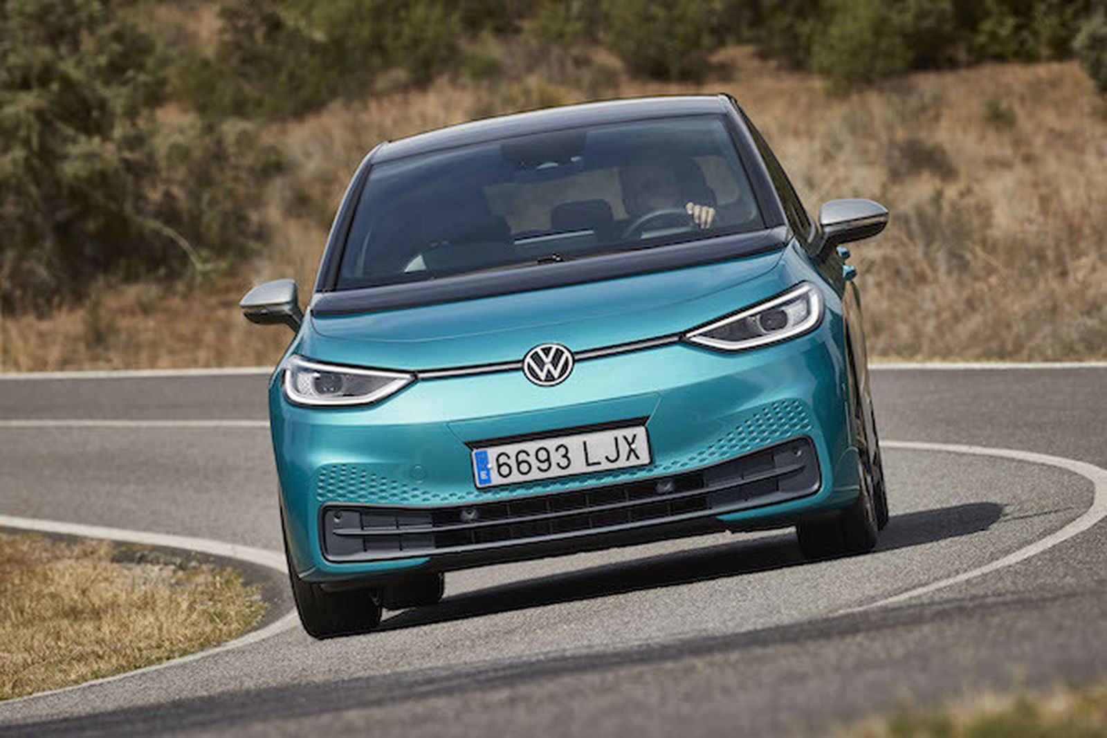 Imagen del Volkswagen ID.3, el primer gran eléctrico del Grupo Volkswagen.