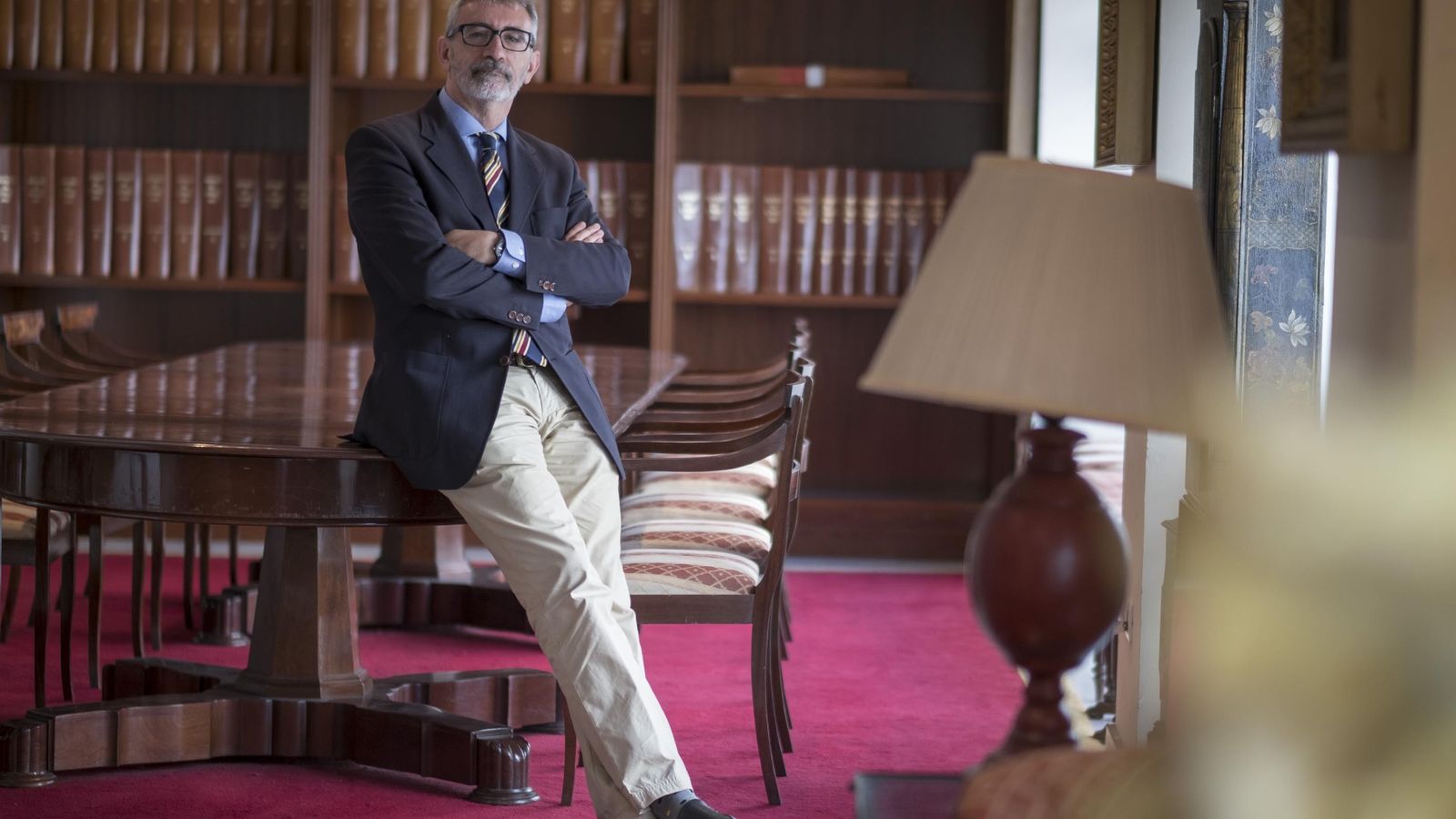 El rector de la UCA, Francisco Piniella.