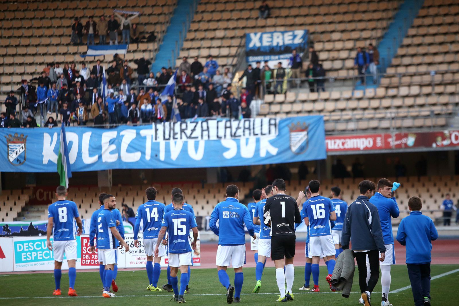 Las imágenes del Xerez DFC- Antoniano