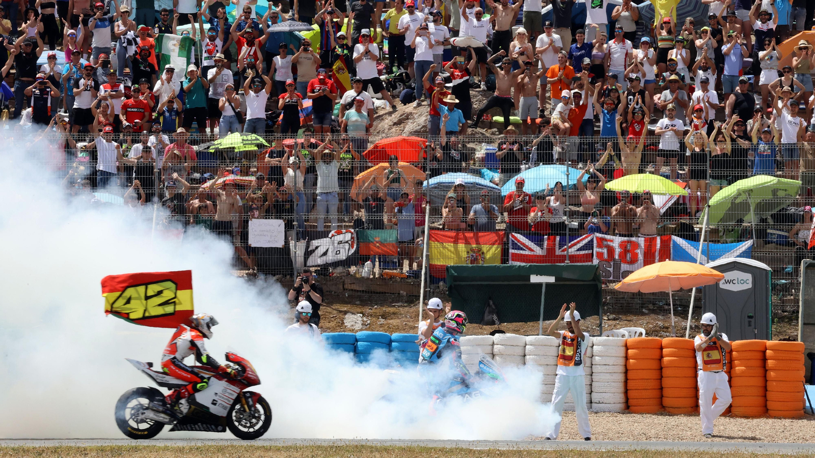 Carrera de Moto2 en el Circuito de Jerez