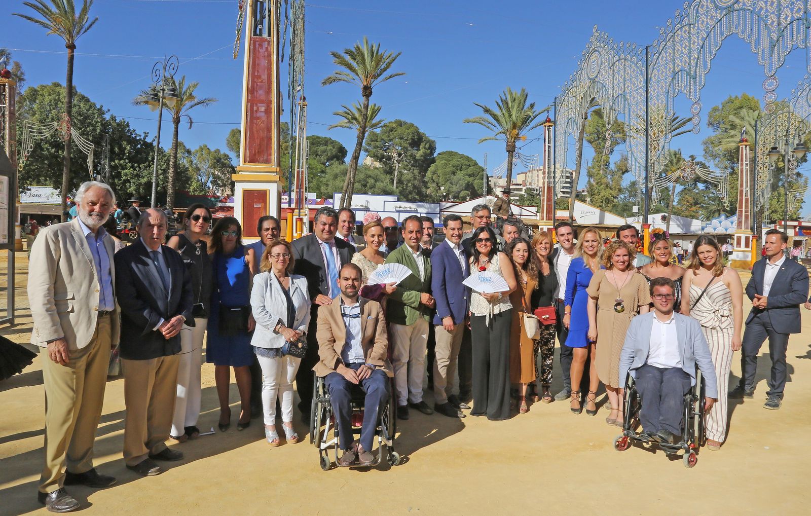 Visita de la Ministra María Jesús Montero y El Presidente de la Junta JuanMa Moreno Bonilla