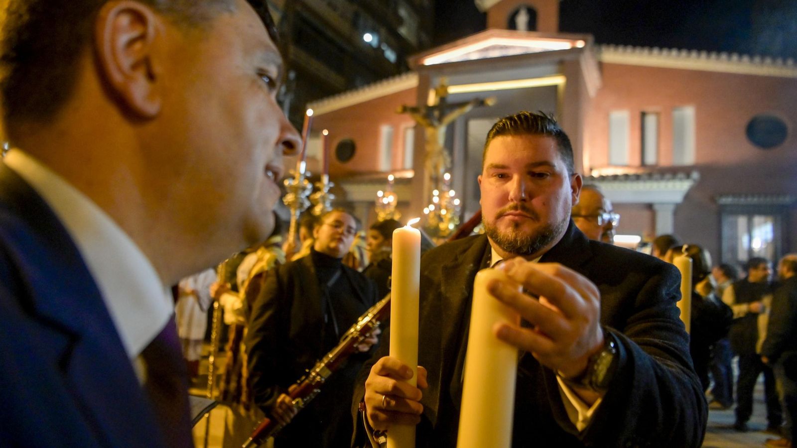 Fotogalería: Vía Crucis Hermandad de la Sagrada Lanzada 2025