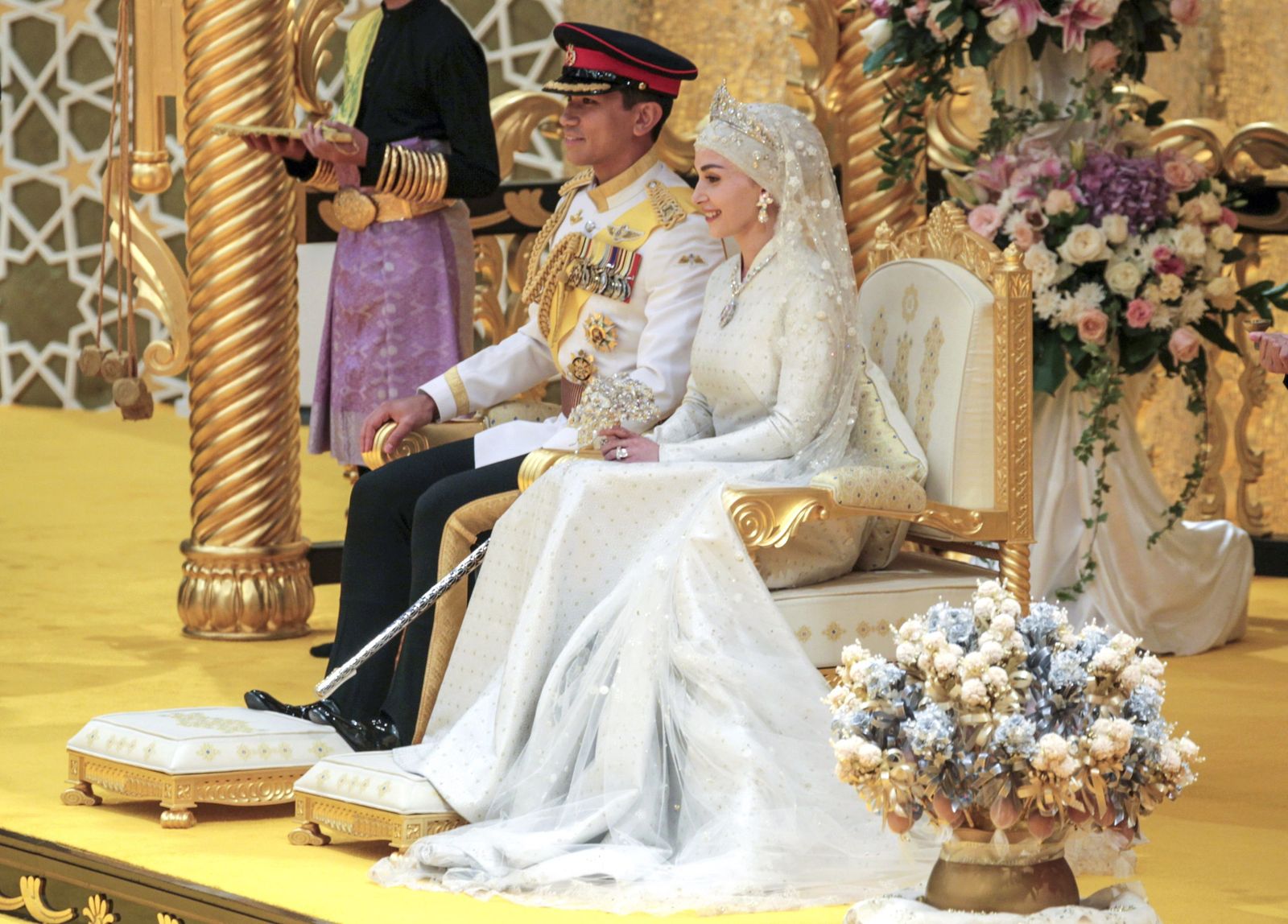 La boda real del sultanato de Brunei en imágenes