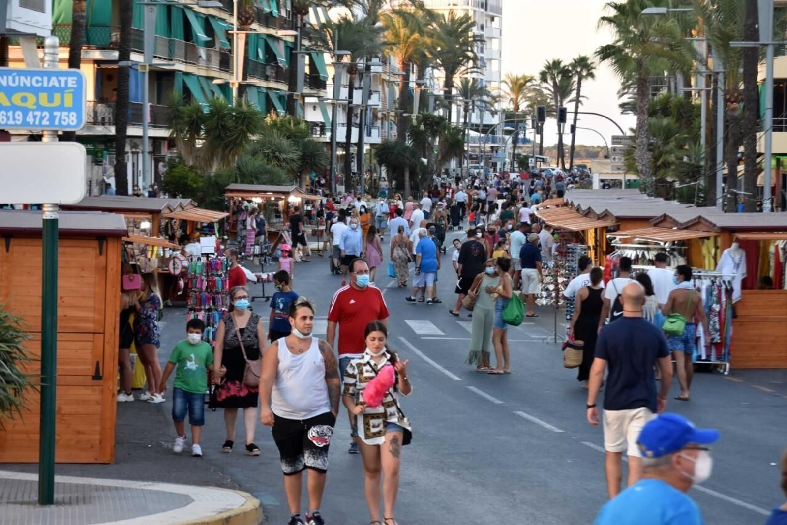 Imagen de archivo de Punta Umbría el pasado verano.