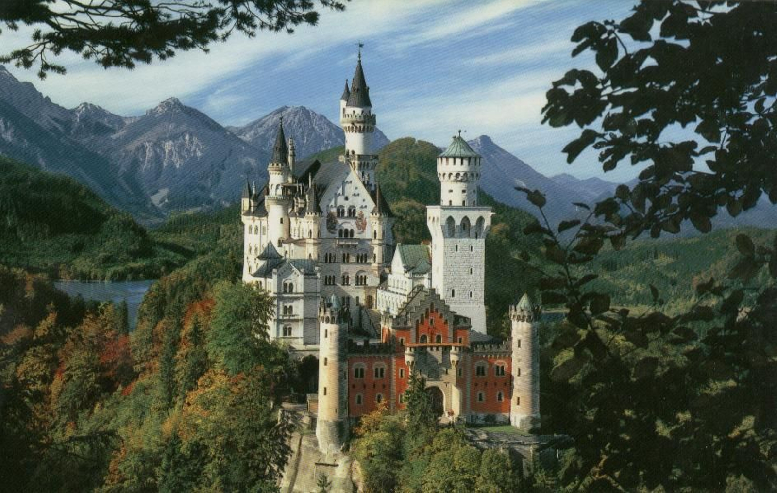 Castillo de Neuschwanstein.