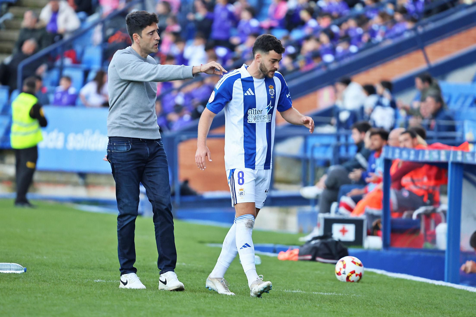 Las imágenes del encuentro entre el Recreativo de Huelva y el Ceuta