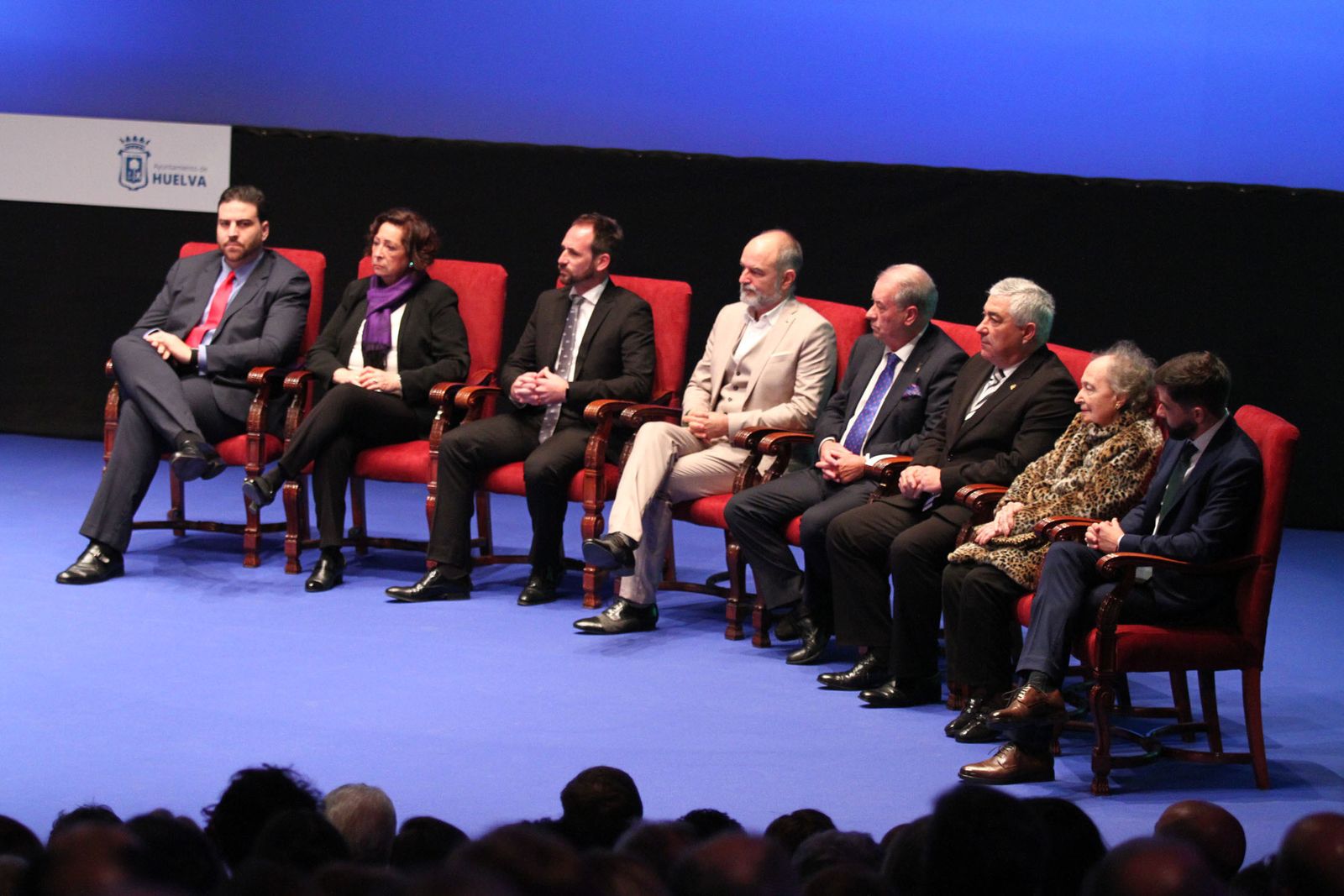 Imágenes de la entrega de las medallas de Huelva
