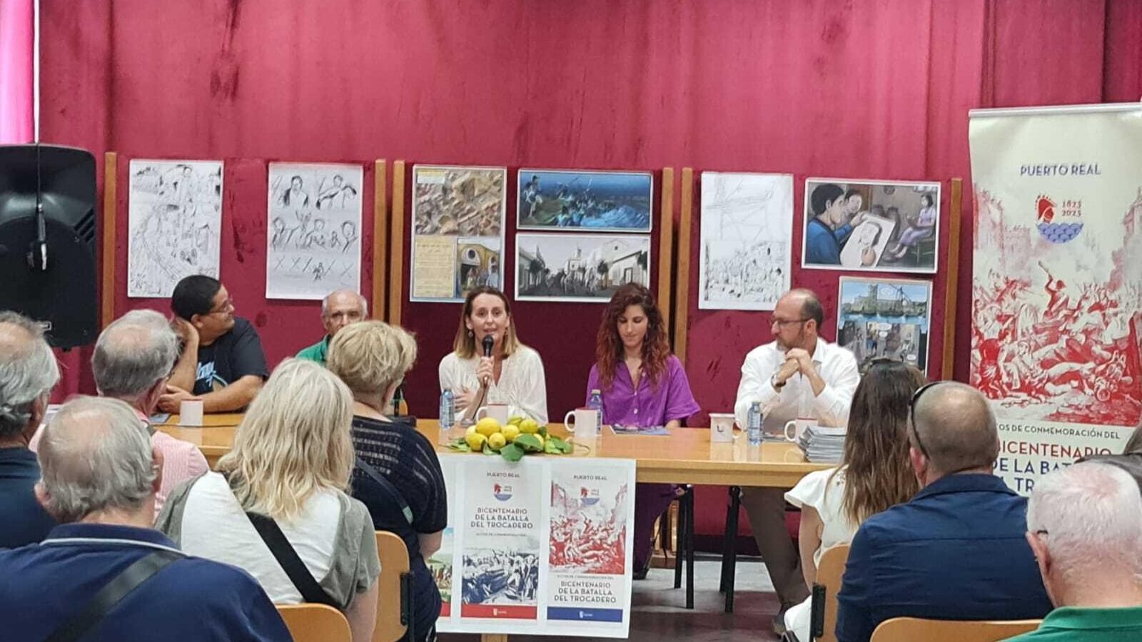 Presentación del cómic en la Casa de la Juventud