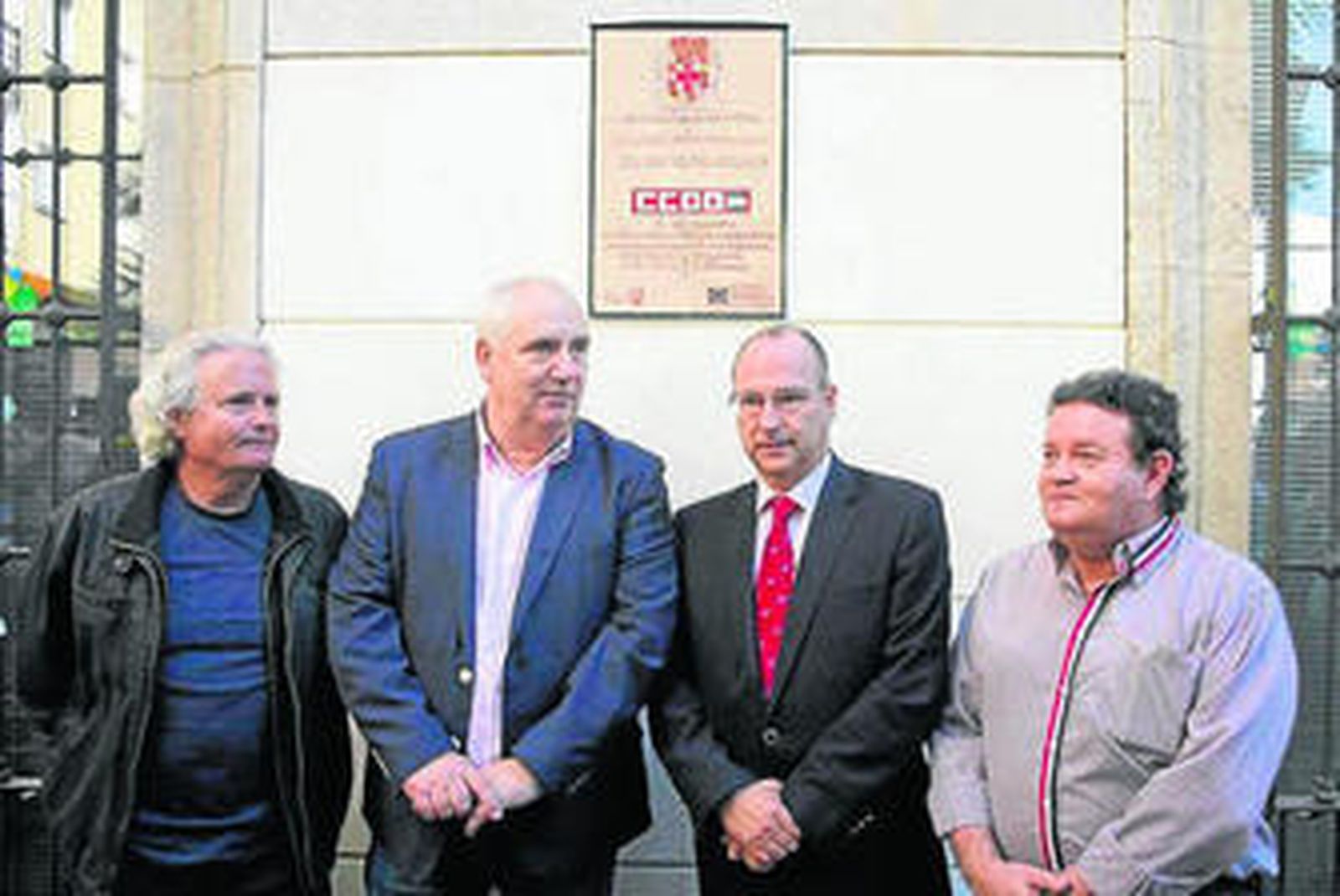 Francisco Carbonero, Luis Rogelio Rodríguez y Juan Pallarés.