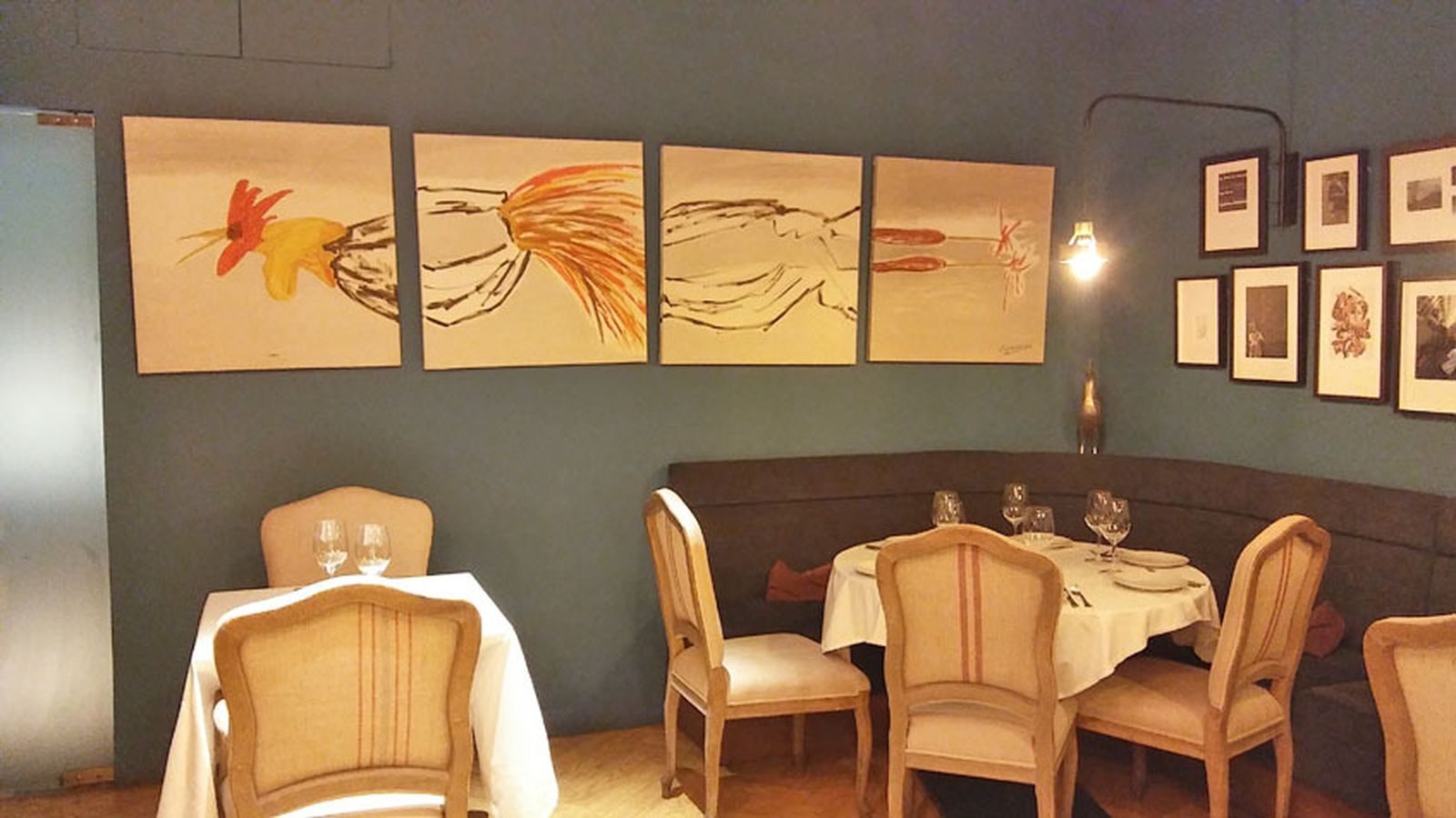 El comedor de El Gallinero de Sandra