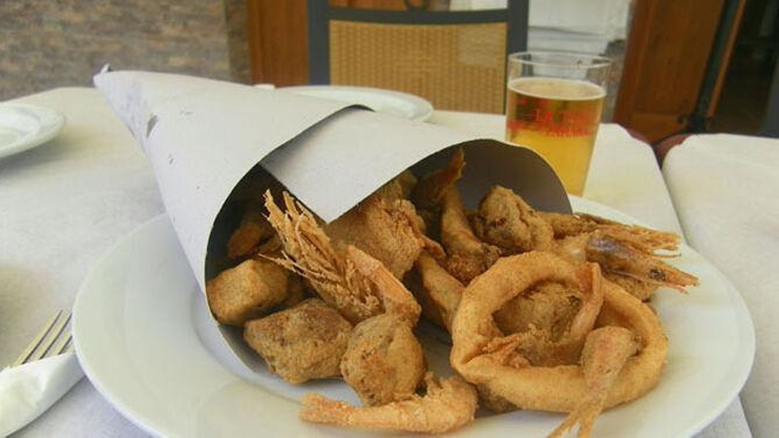 Cartucho de pescadito frito Cartucho de pescadito frito