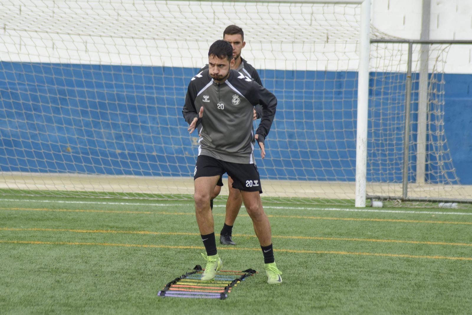 Las fotos del primer entrenamiento de la Balona tras el parón de Navidad
