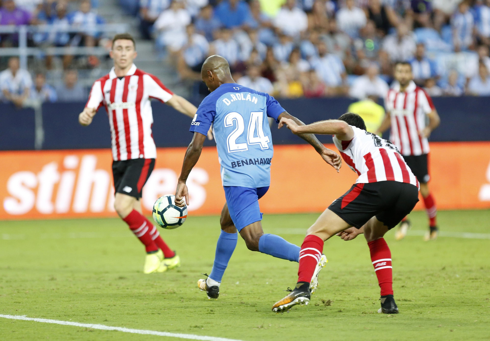 las imágenes del Málaga-Athletic de Bilbao