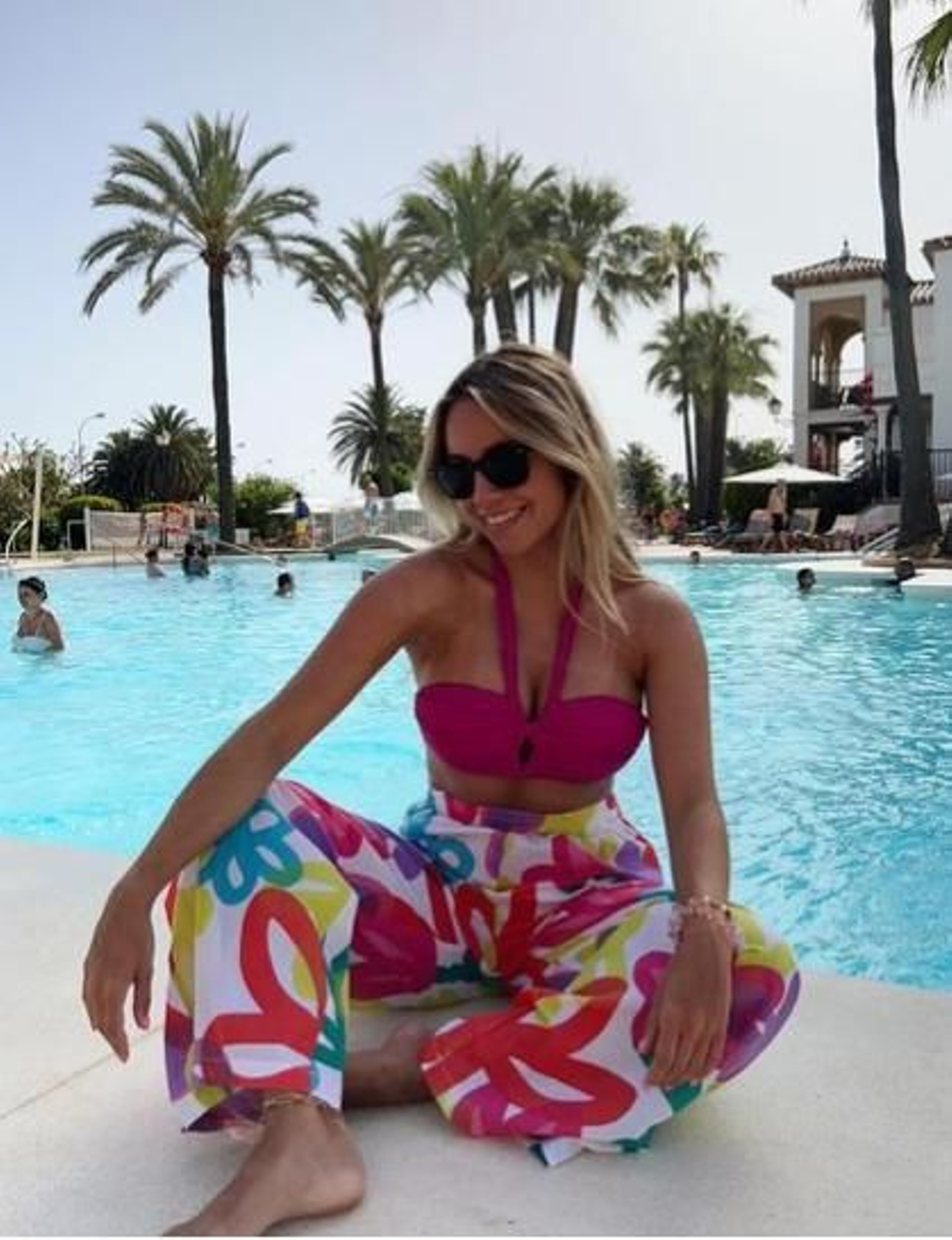 Isa Ramos (@lisasimppson) con un look de verano.