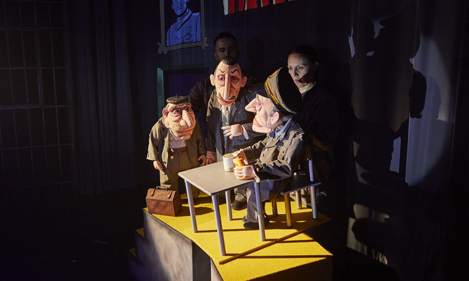 Uno de los momentos de la obra El Verdugo.