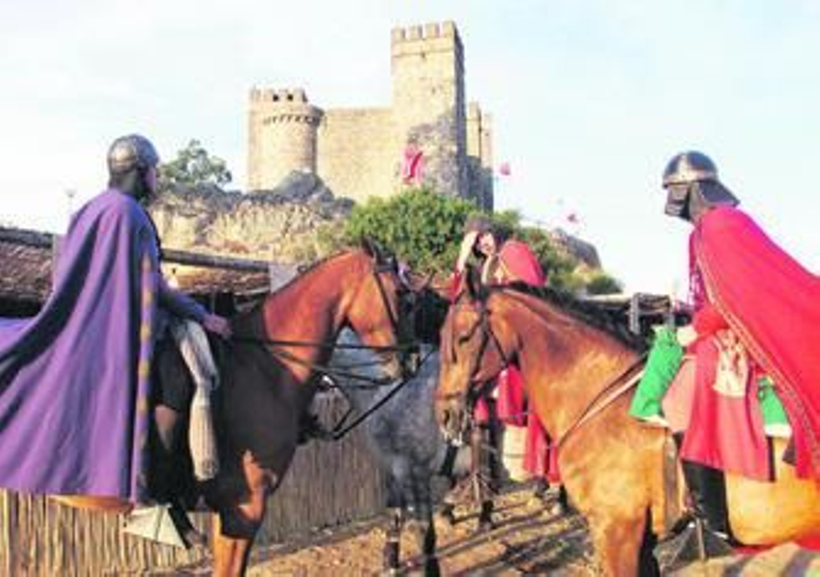 Todo está listo en Cortegana para revivir el medievo al más puro estilo de la época.