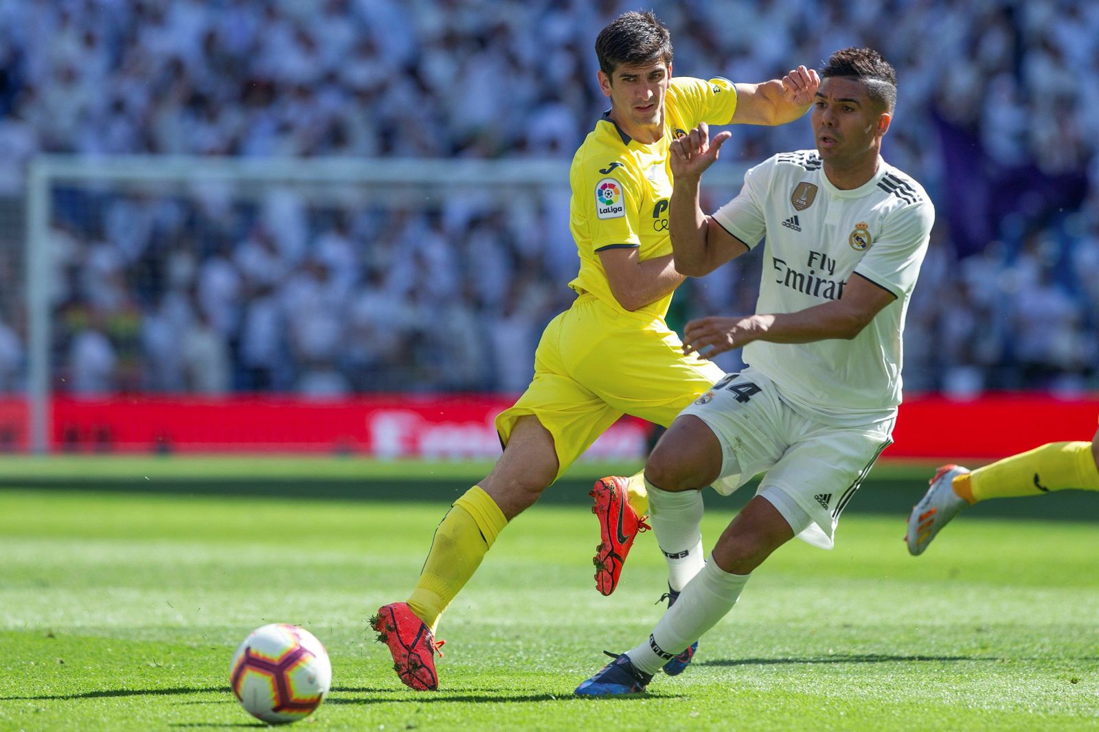 El Real Madrid - Villarreal, en imágenes