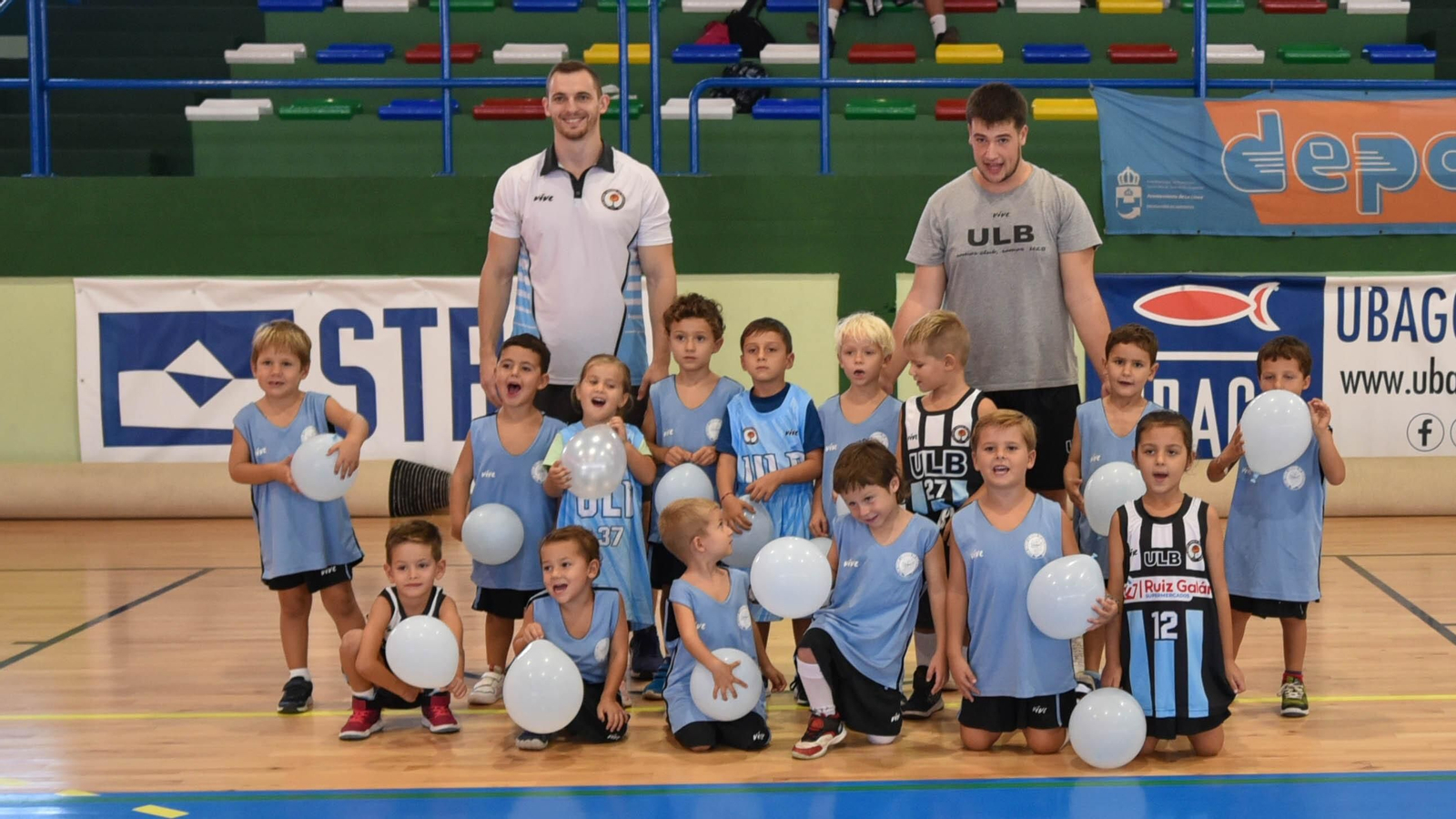 Las fotos de la presentación de los equipos de la ULB 2023-24